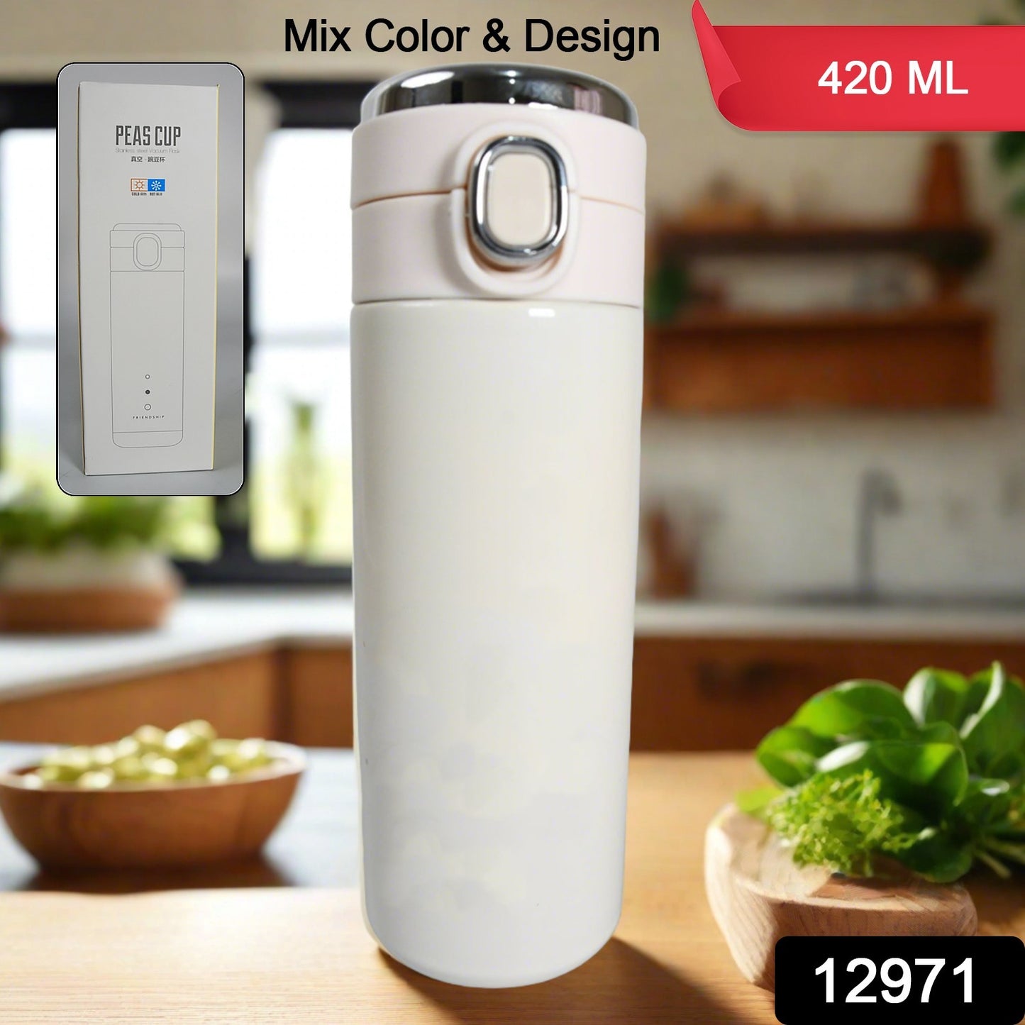 Smart Vacuum Insulated Water Bottle With Led Temperature Display