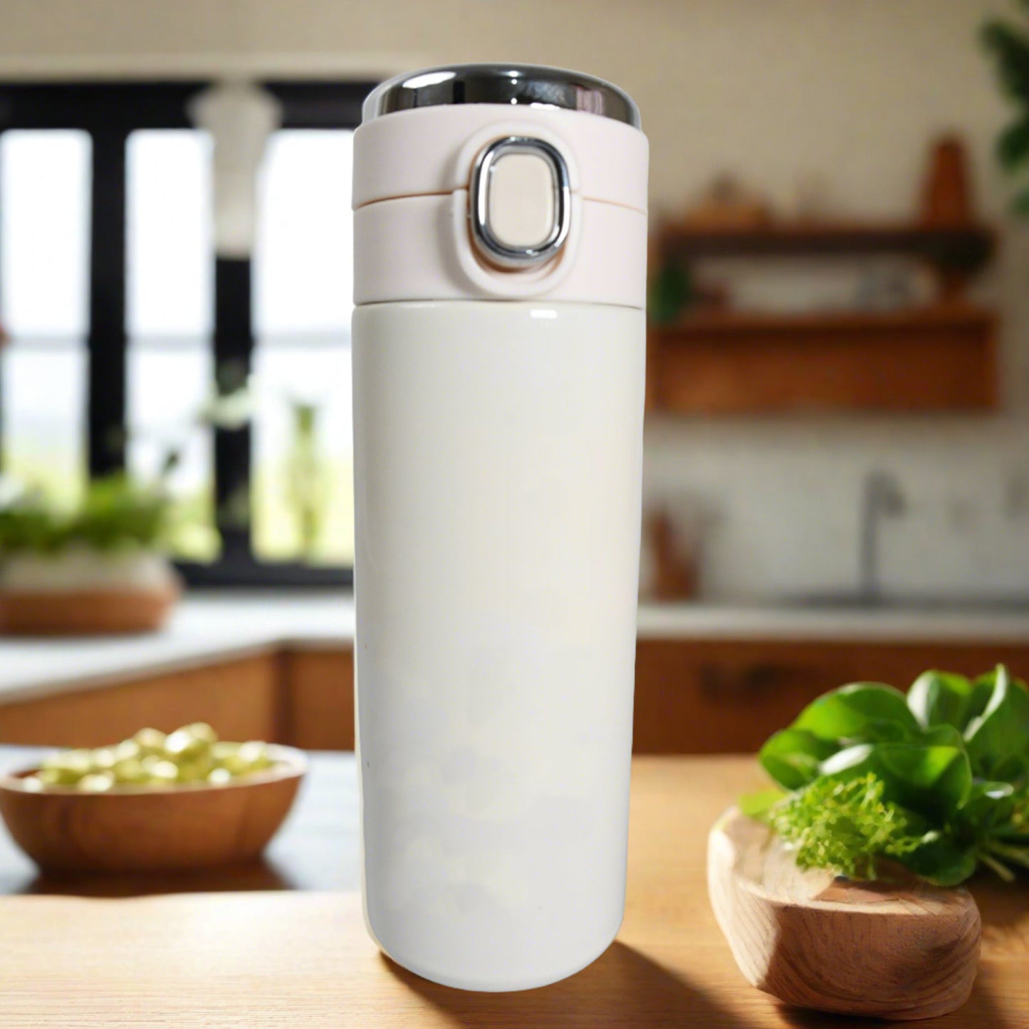 Smart Vacuum Insulated Water Bottle With Led Temperature Display