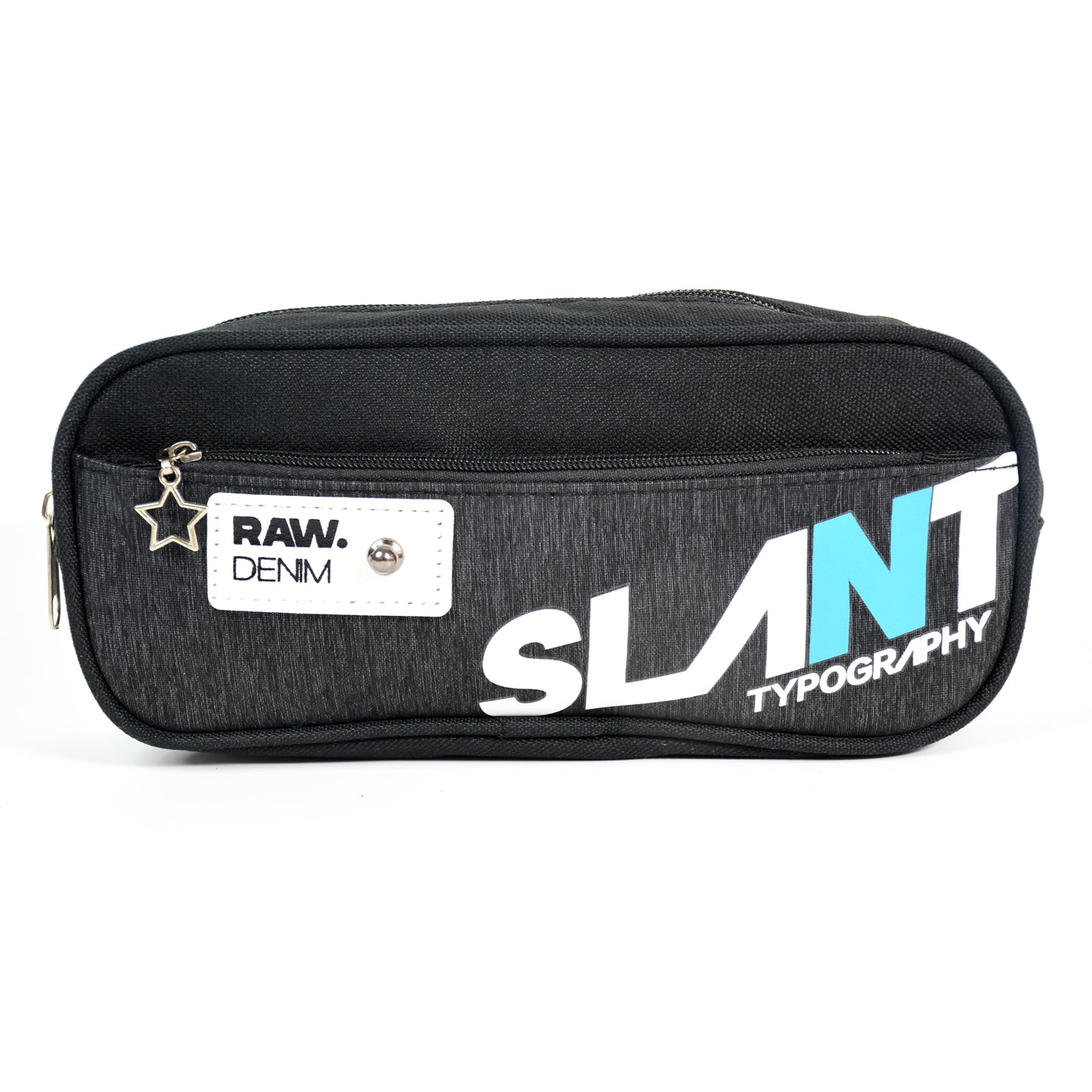 Pencil Pouch With Zipper (1 Pc 2 Compartment)