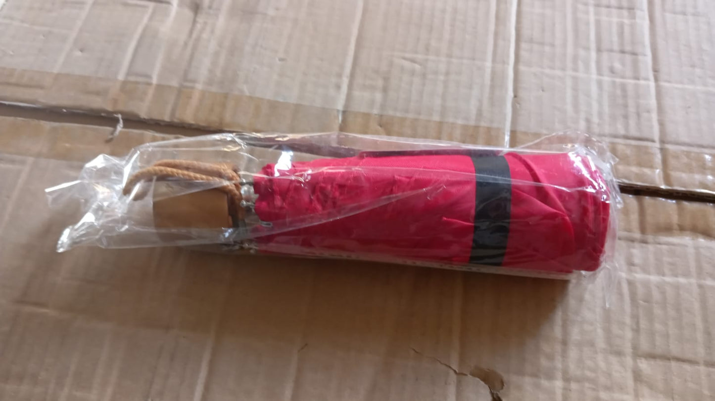 3-fold Sun Rain Protective Foldable Umbrella (1 Pc)