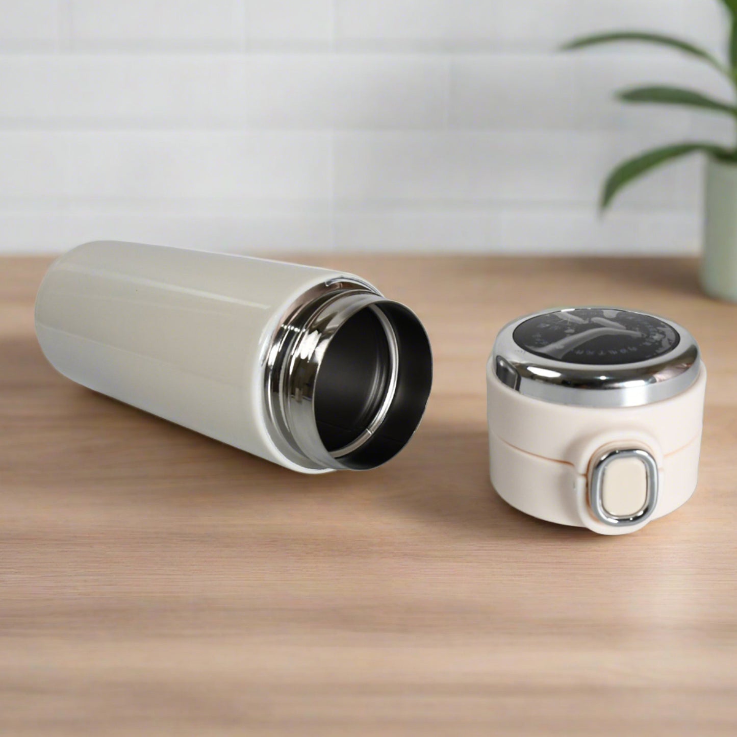 Smart Vacuum Insulated Water Bottle With Led Temperature Display