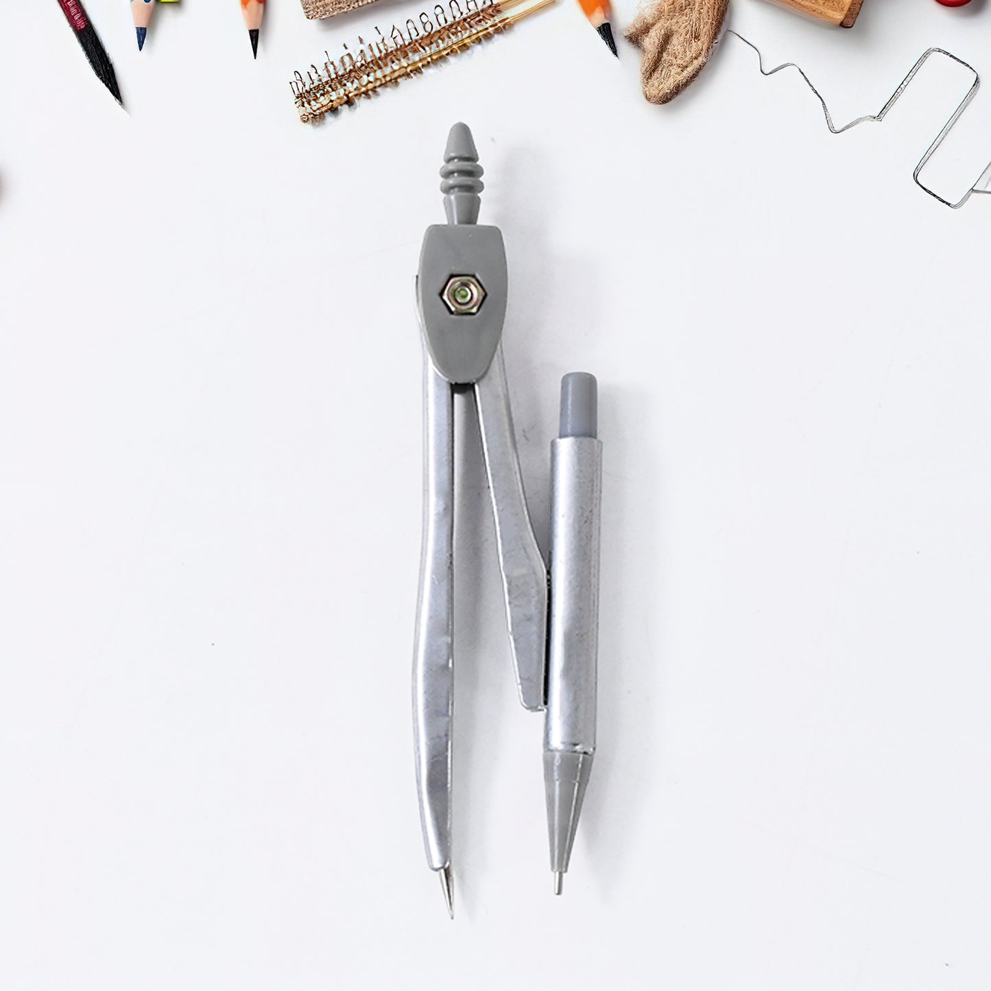 Geometry Compass Box Set For Students (1 Set Mix Design )