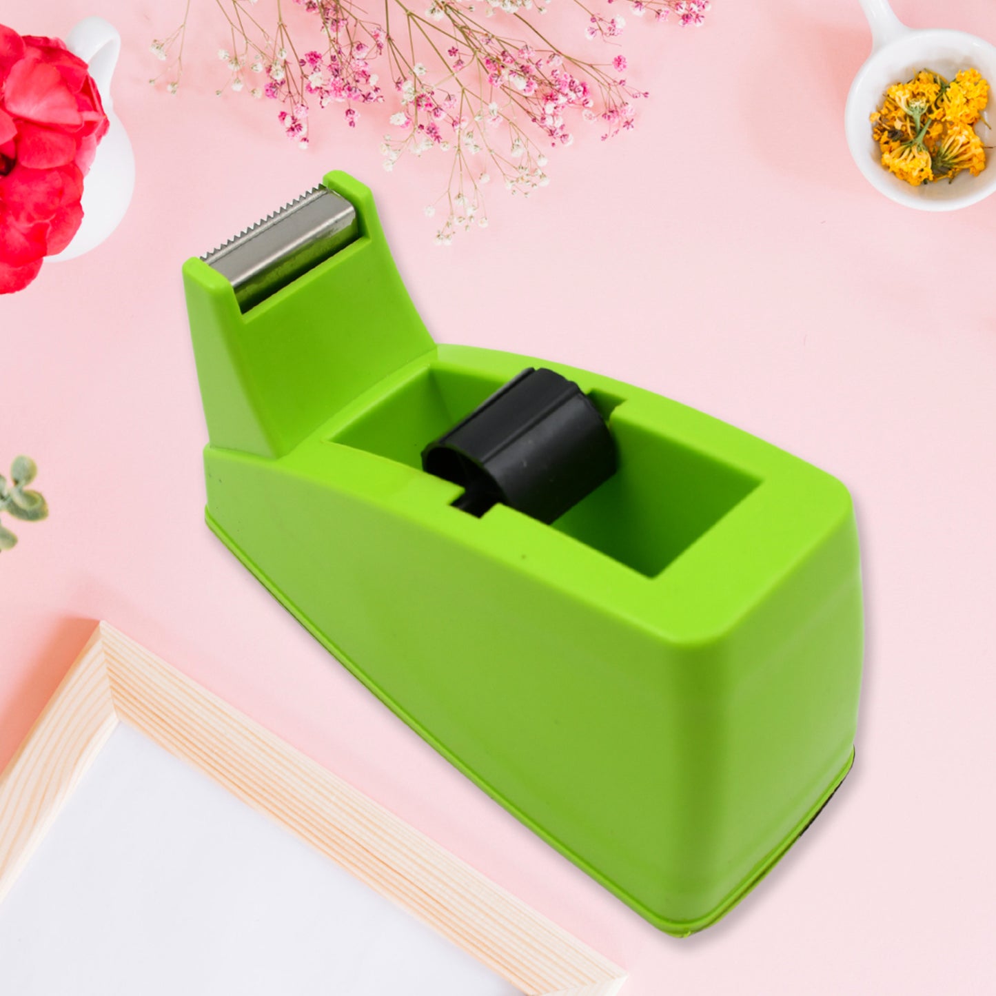 Plastic Tape Dispenser Cutter For Home Office (1 Pc 515 Gm)