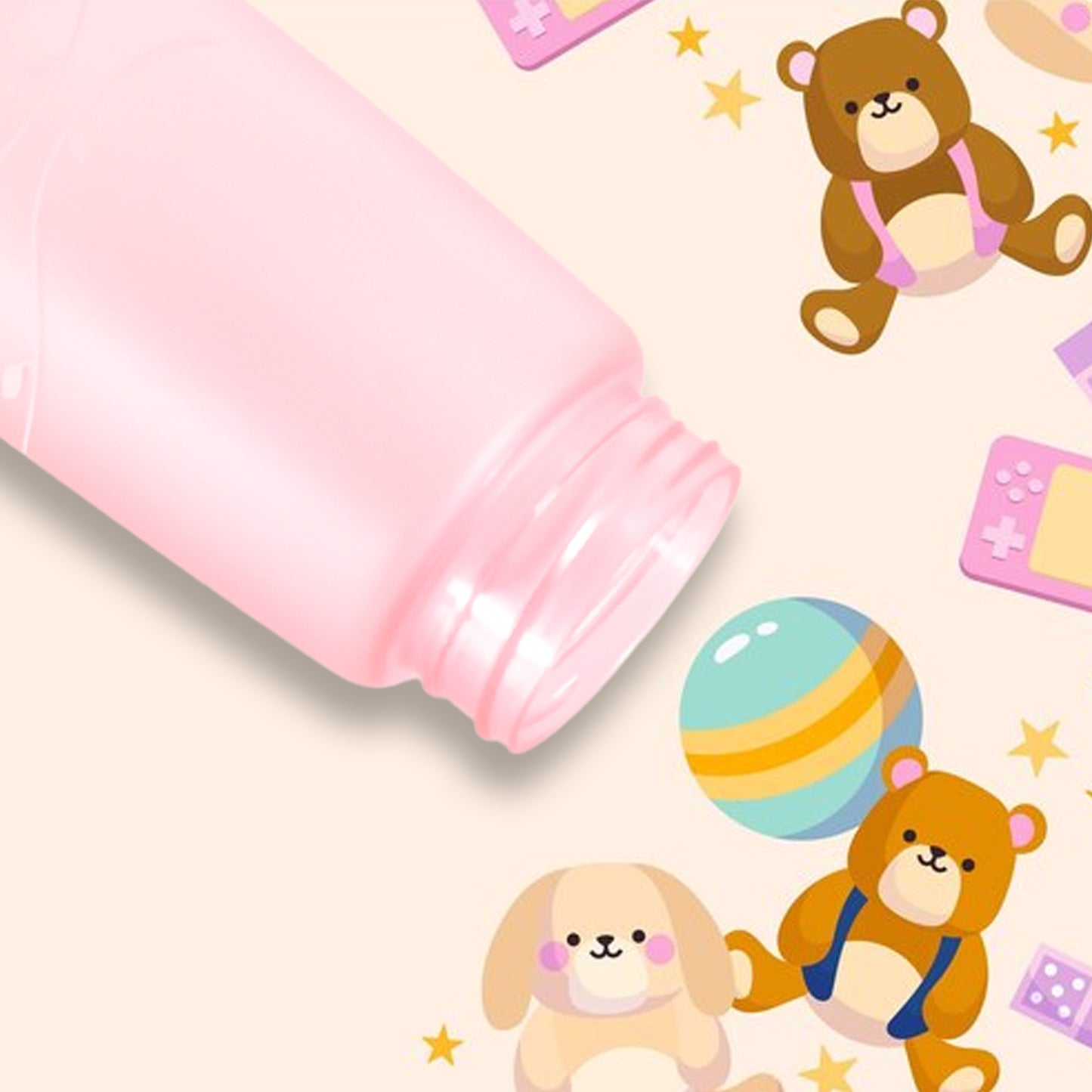 Unique Shape Premium Plastic Water Bottle With Dori Easy To Carry Leakproof Bpa-free Water Plastic Water Bottle For Children Home School (1 Pc 550 Ml)