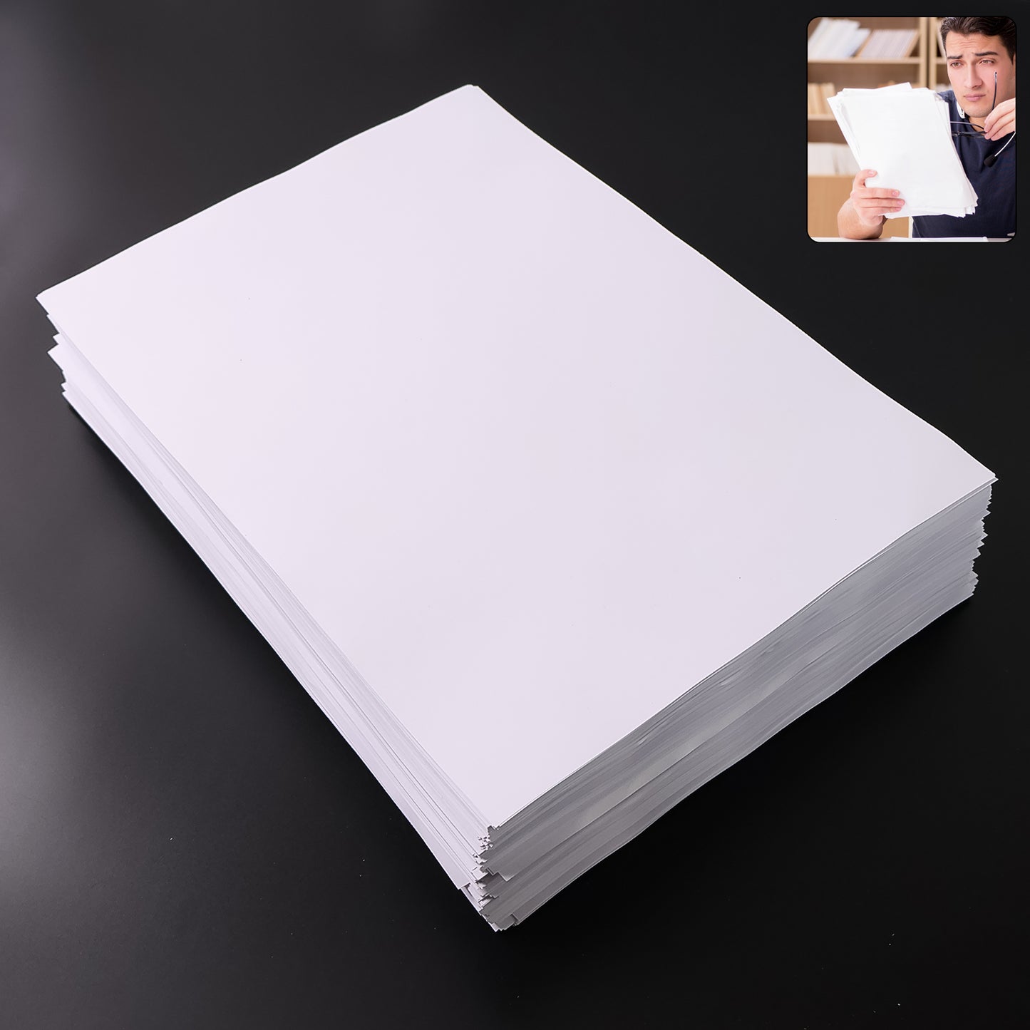 500 Sheets A4 Size Multipurpose Copier Paper 70 Gsm High Bright White Printing Paper