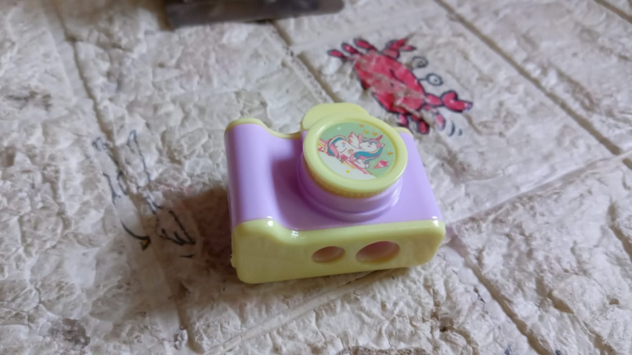 Camera Shape Pencil Sharpener