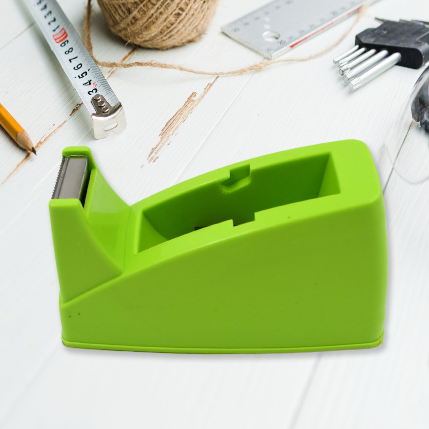 Plastic Tape Dispenser Cutter For Home Office (1 Pc 515 Gm)