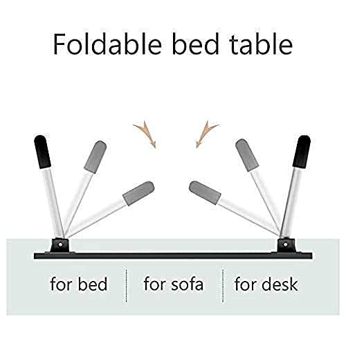 Foldable Bed Study Table Portable Multifunction Laptop Table