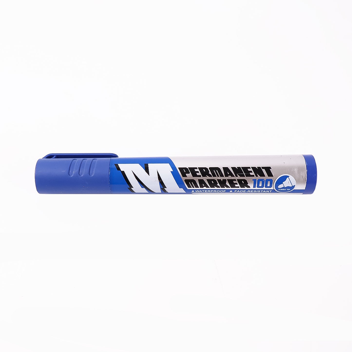 Premium Permanent Blue Marker Pen Set (6 Pcs Set)
