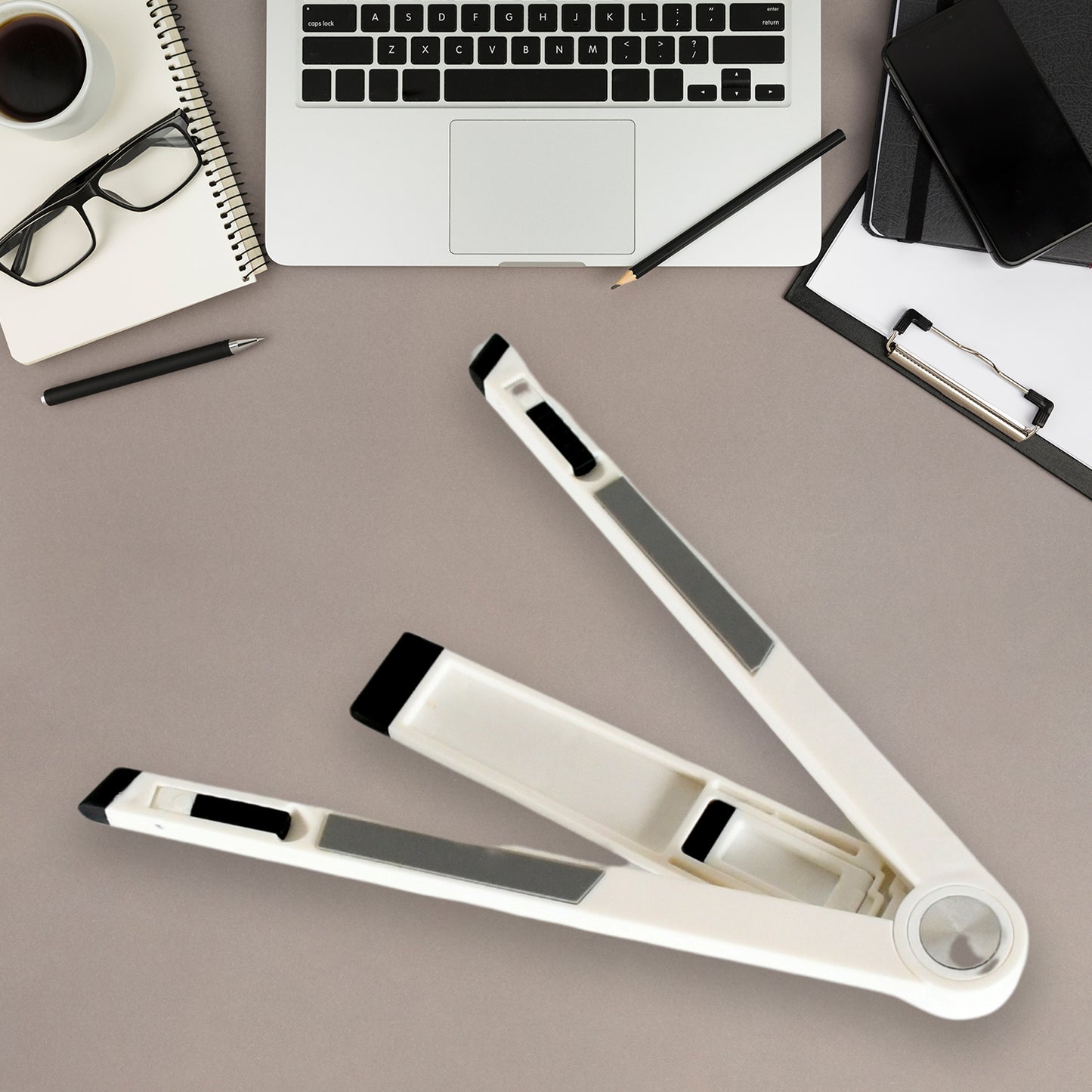 Slim Tablet Mobile Stand Adjustable Foldable Tablet (1 Pc)