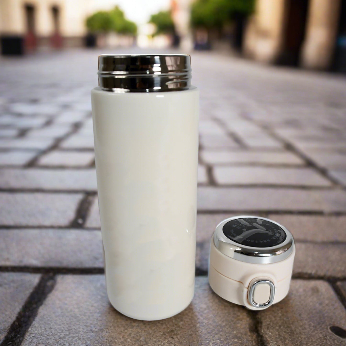 Smart Vacuum Insulated Water Bottle With Led Temperature Display