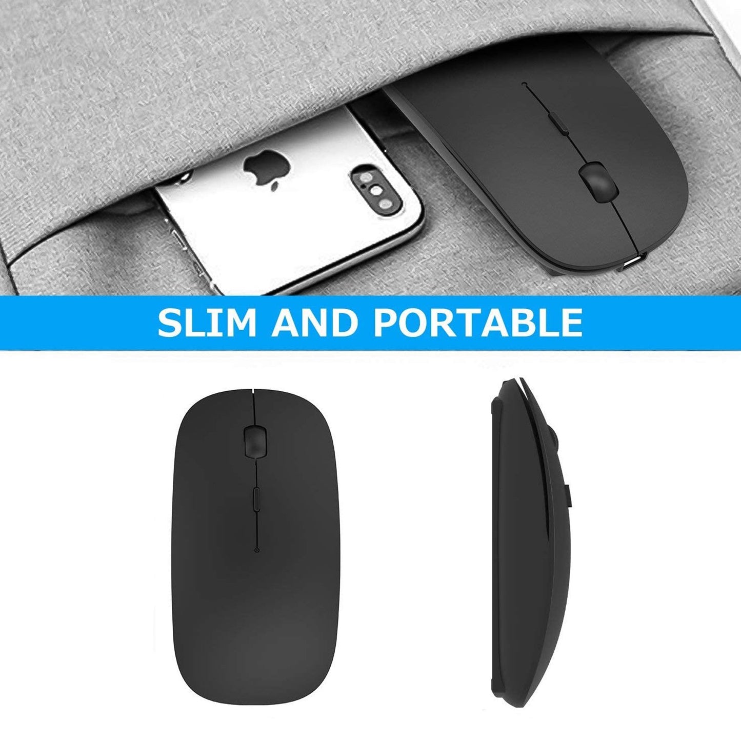 Wireless Mouse For Laptop pc mac ipad