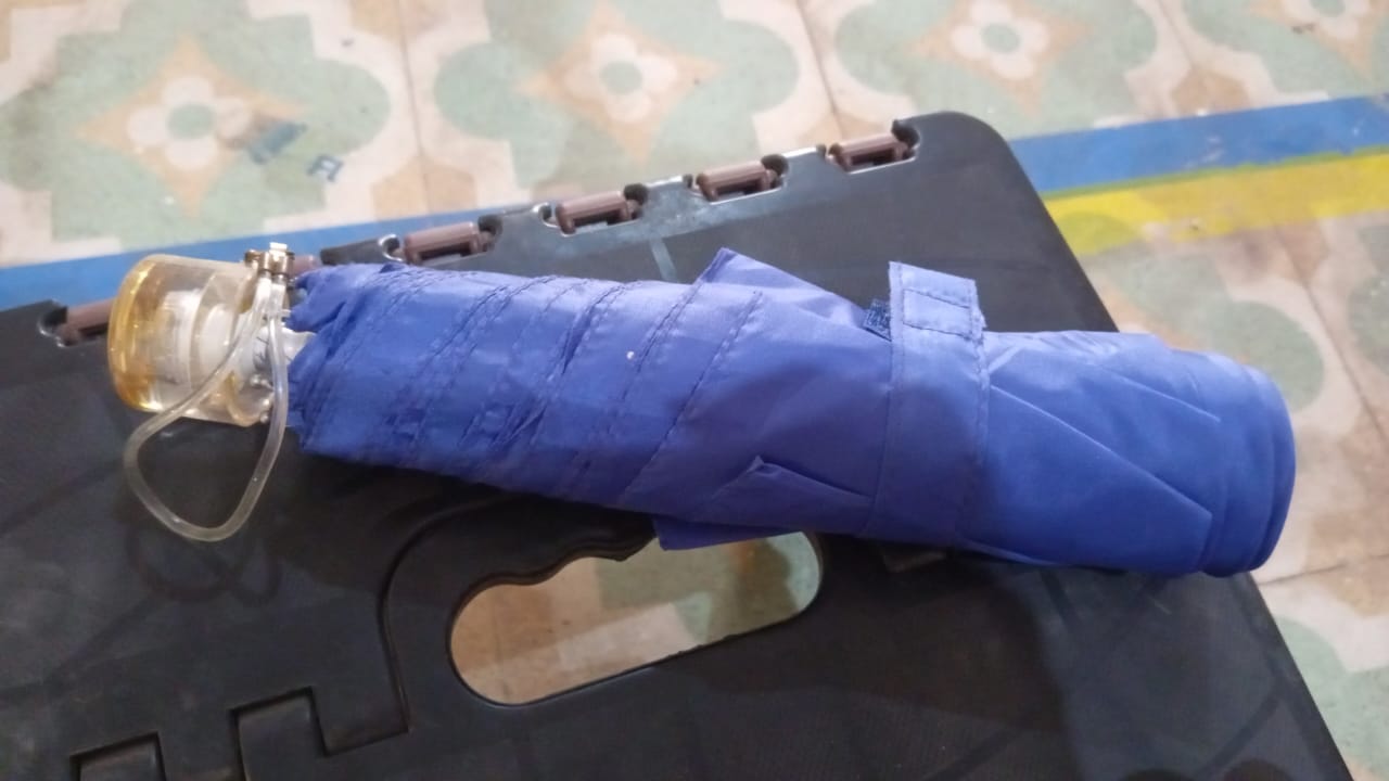 3-fold Umbrella for Summer Sun And Rain Protection