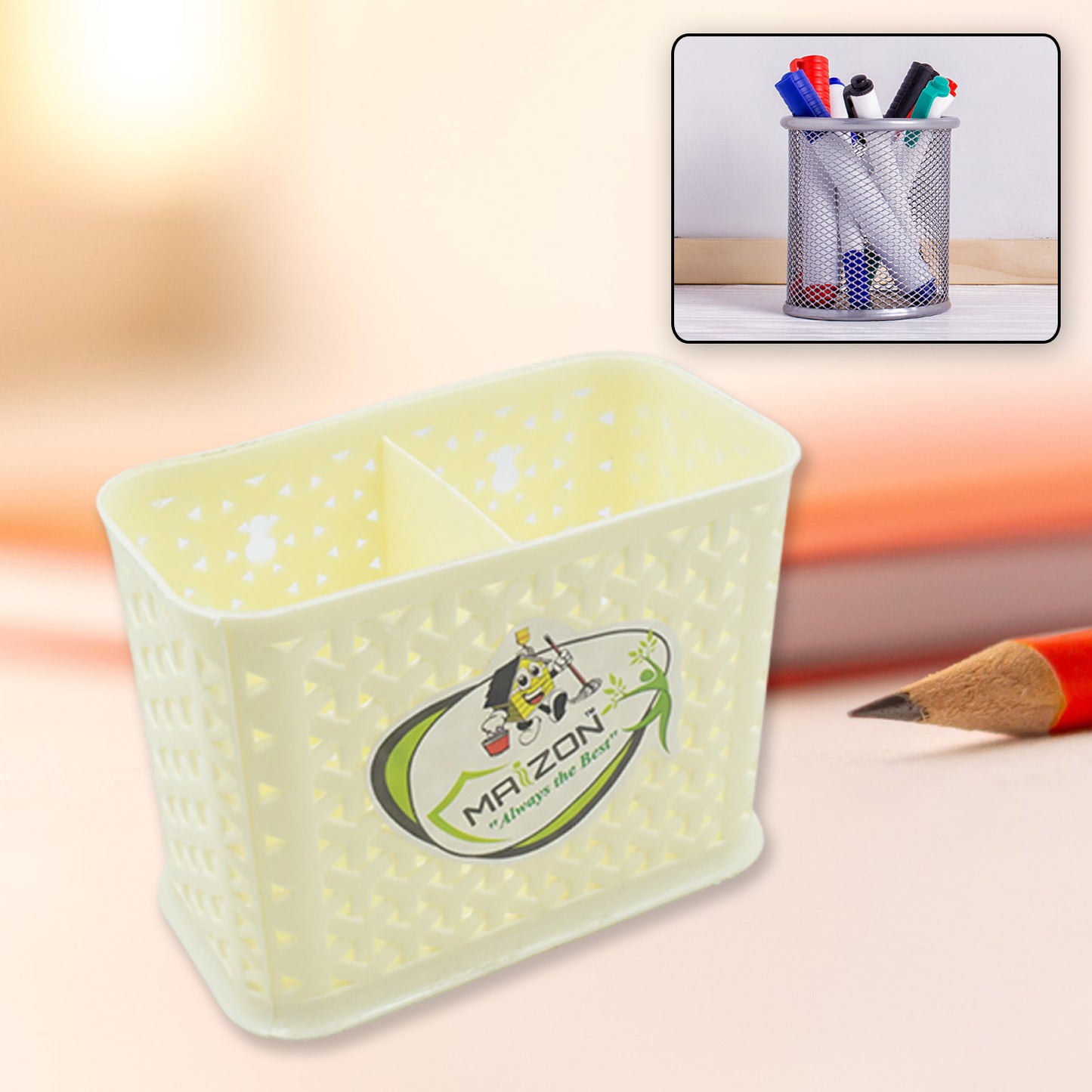 3 Multipurpose plastic pen Holder For Desk Organizers