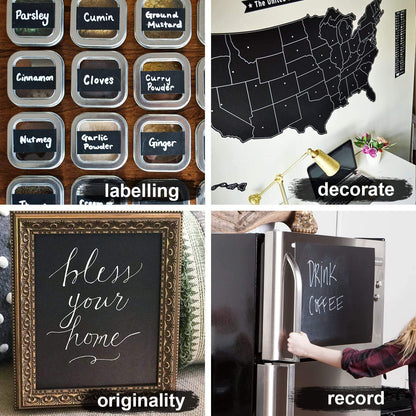 Blackboard Erasable Wall Sticker Chalkboard Sticker