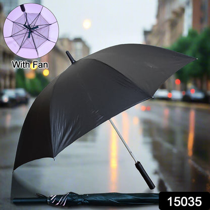 Sun Umbrella With Inside Fan  Power Bank Umbrellas