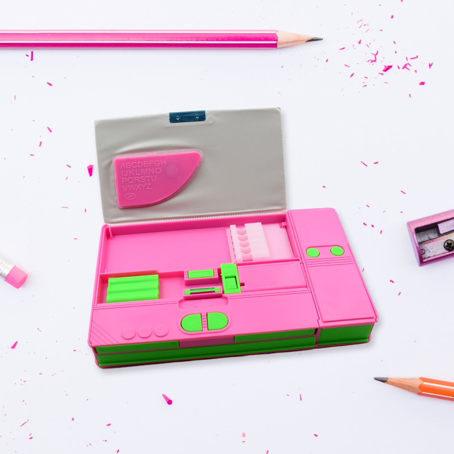 Jumbo Pencil Box Compass With Calculator