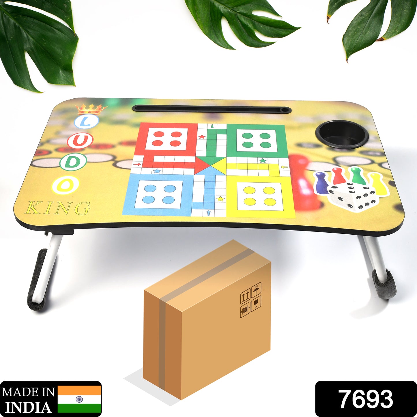 Ludo Design Foldable Bed Study Table