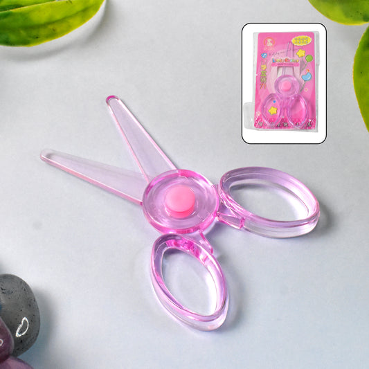 Plastic Child-safe Scissor (1 Pc  Mix Color)