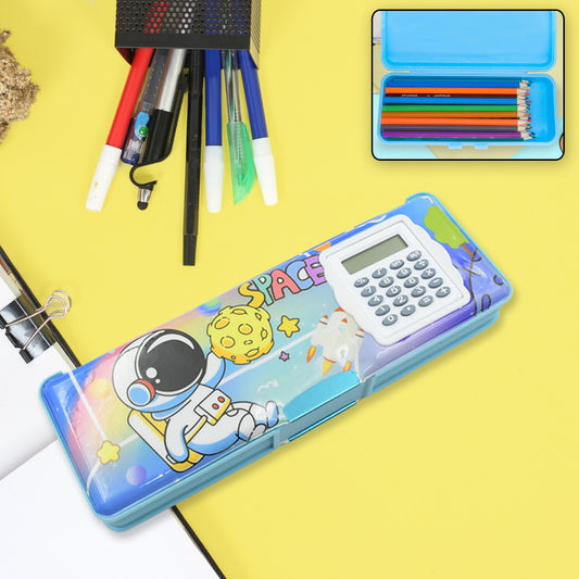 Double Sided Magnetic Geometry Box Pencil Compass Box