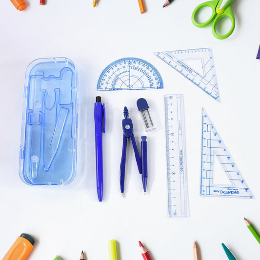 Complete Student Geometry Box Set (9 In 1  1 Set)