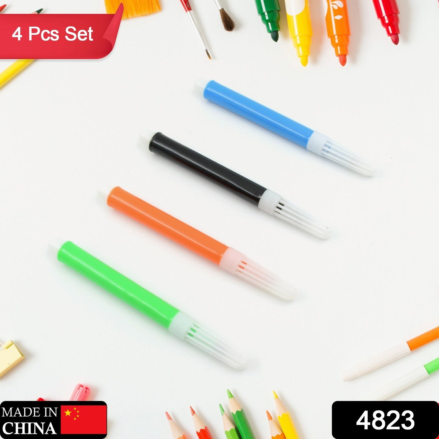 Marker Pen (4 Pcs Set)