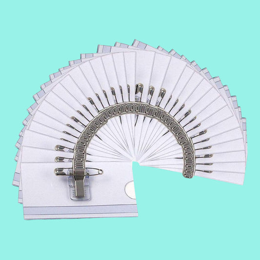 Plastic Transparent Cardholders With Pin clip