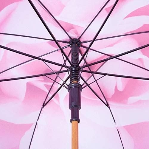 Rose Umbrella Lightweight Waterproof with Mini Rose Flower Case