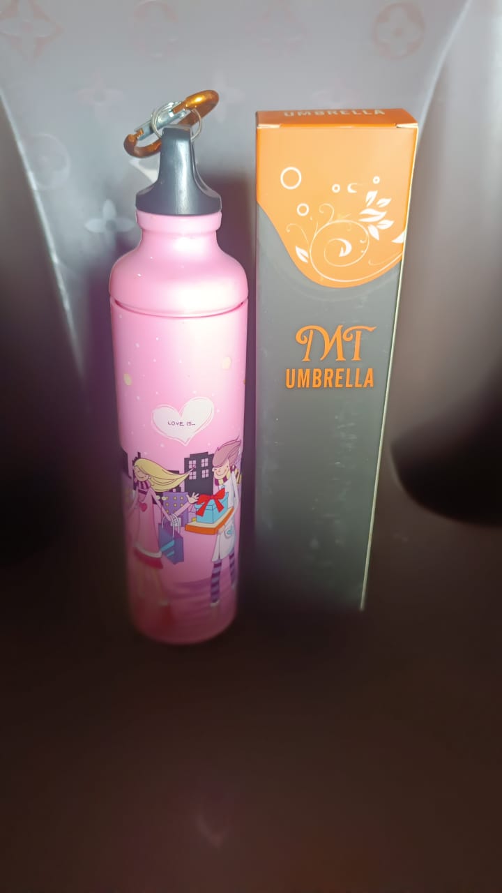4 Fold Foldable Bottle Summer Umbrella