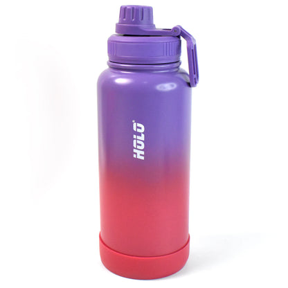 2 Tone Pink Stainless Steel Water Bottle Copper Coated Vacuum (1000ml)