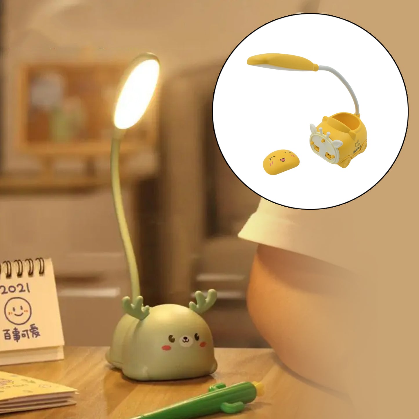 Led Reading Light 360 Adjustment Usb Charging Foldable (1 Pc )