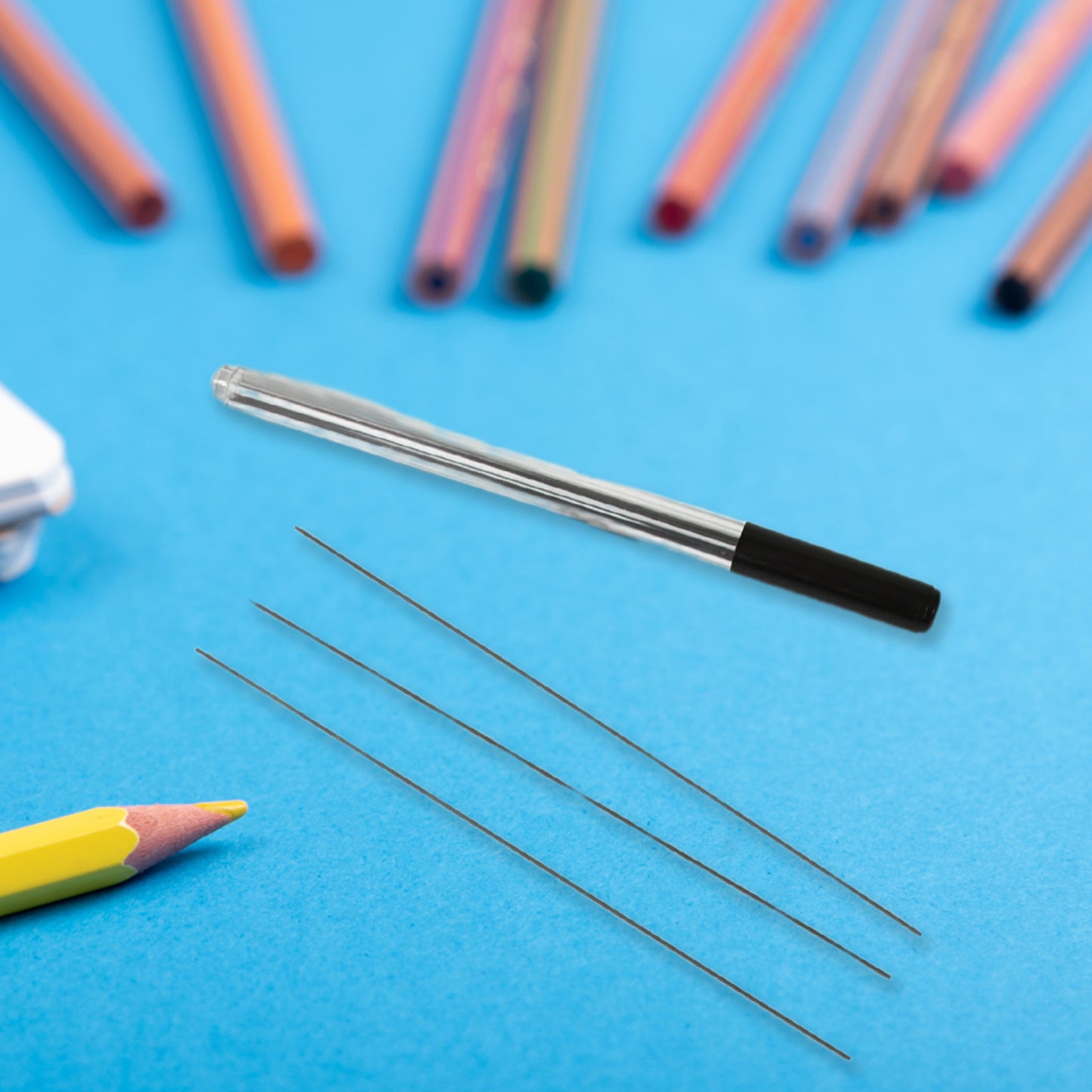 Intelligent Auto Feeding Mechanical Pencil set. No lead breaking.