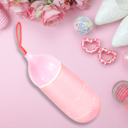 Unique Shape Premium Plastic Water Bottle With Dori Easy To Carry Leakproof Bpa-free Water Plastic Water Bottle For Children Home School (1 Pc  550 Ml)