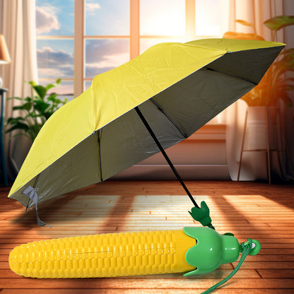 Folding Umbrella Vegetable Shaped plastic Case
