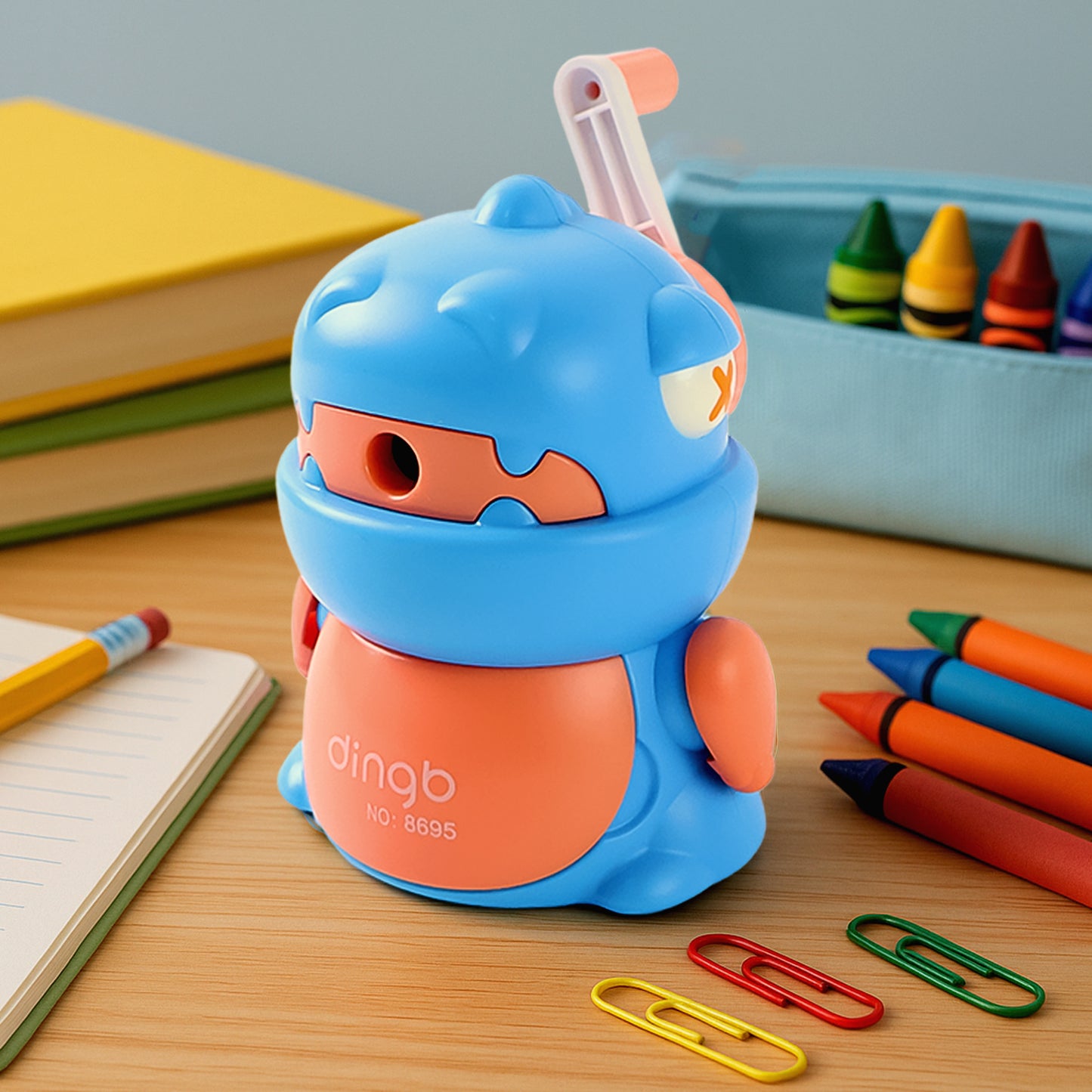 Sharpener For Pencil With Removable Tray Hardiness Steel Cutter Kids