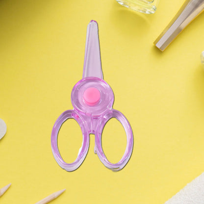 Plastic Child-safe Scissor (1 Pc  Mix Color)