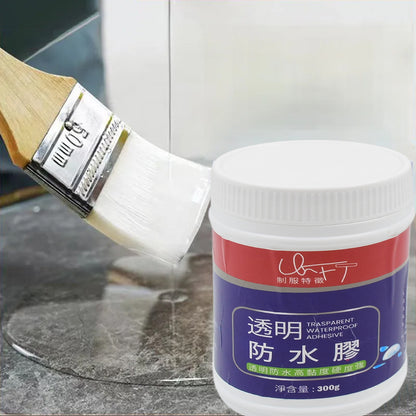 Transparent Waterproof Glue Without Brush (300g)