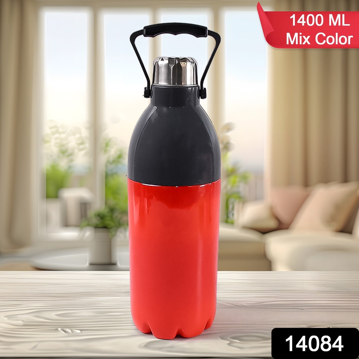Plastic Sports Bottle Insulated Leakproof Bpa-free (1400ml)