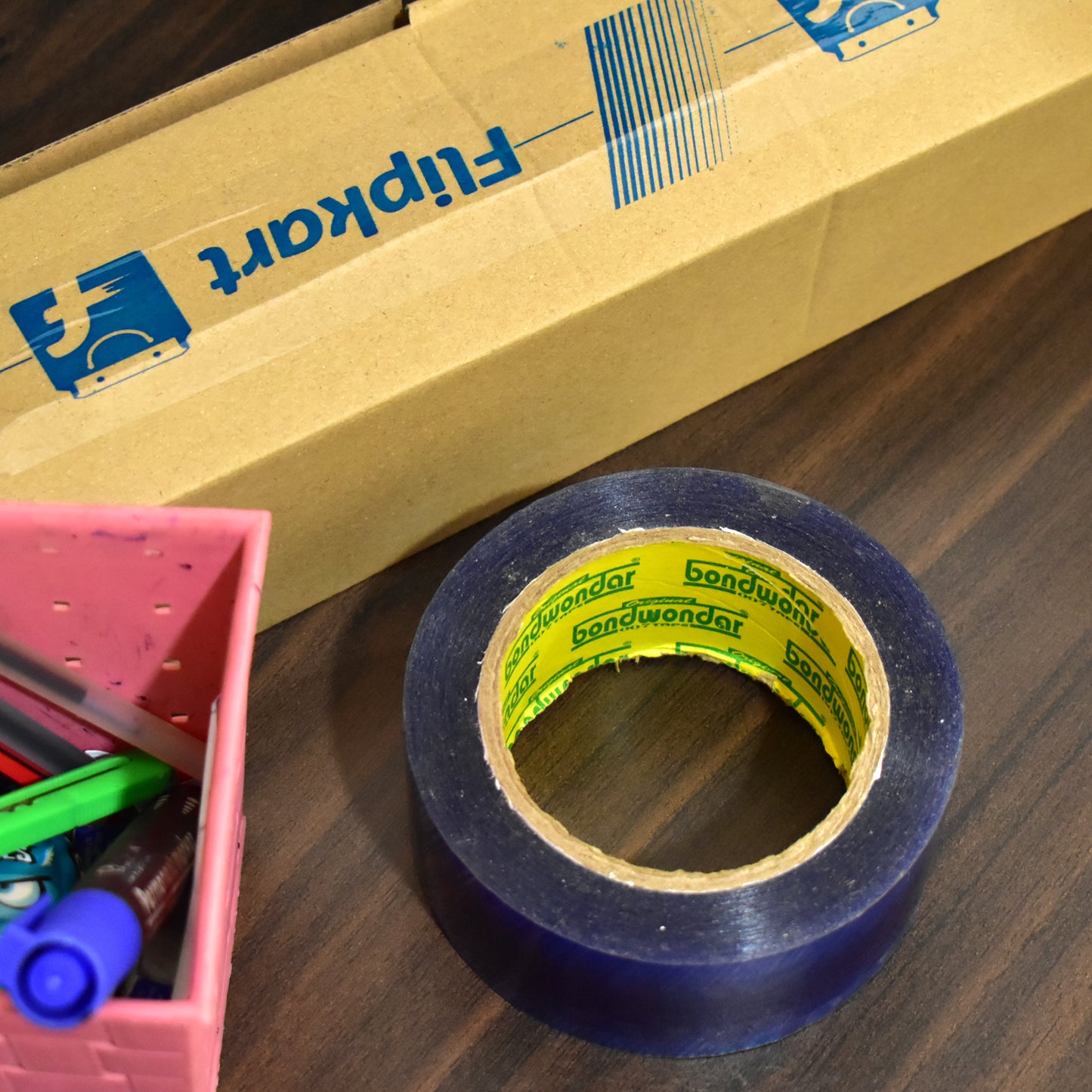 Flipkart Print Blue Tape For Packaging Gifts And Products