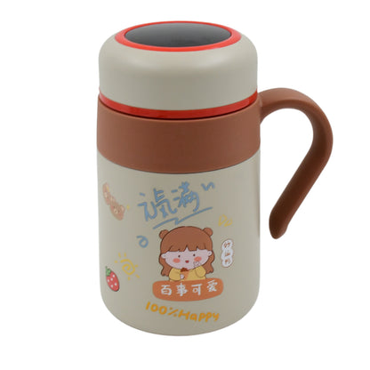 Stainless Steel Mug  Bottle Vacuum Insulated Cup With Handle Small Cup (550 Ml)