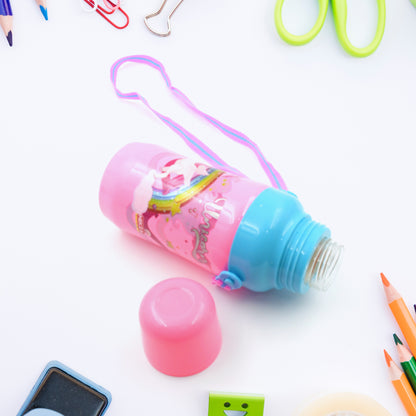 Plastic Sports Insulated Water Bottle With Straw (500ml)