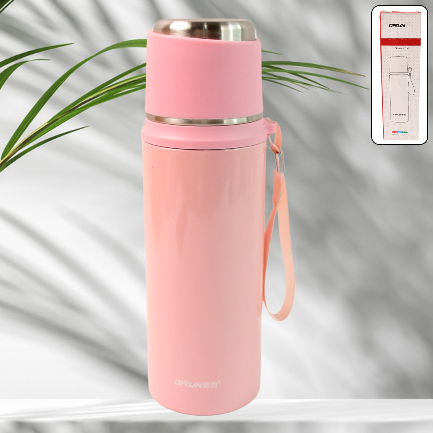 Stainless Steel Vacuum Insulated Water Bottle 600ml Approx