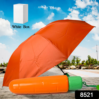 Vegetable Shaped Folding Umbrella Plastic Case Creative Fashion Folding (1 Pc)