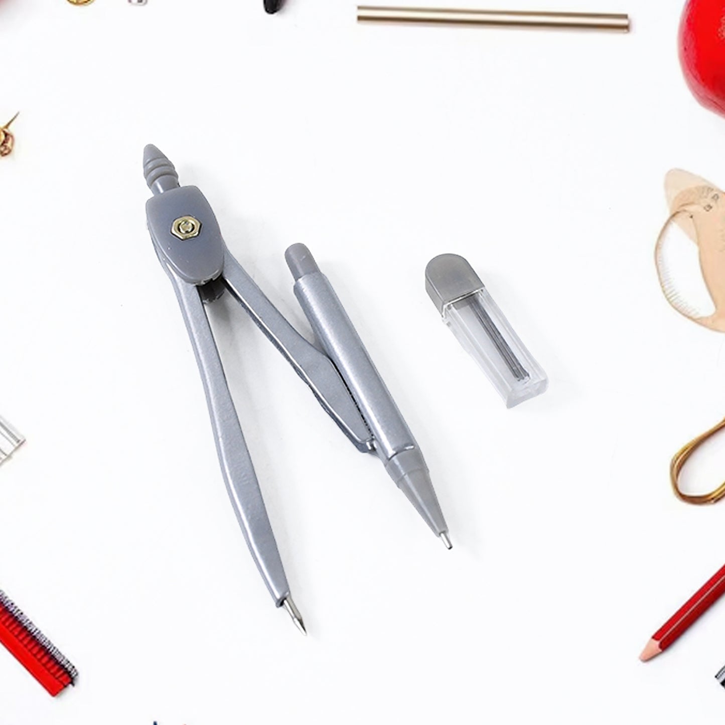 4-in-1 Premium Geometry Compass Set