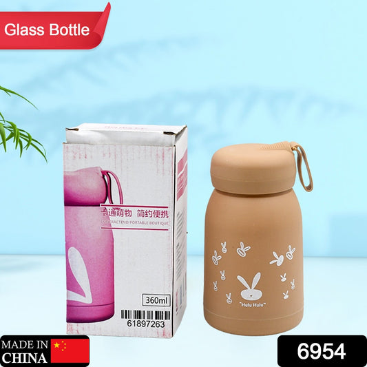 Cute Bunny Water Bottle For Kids - 360 Ml