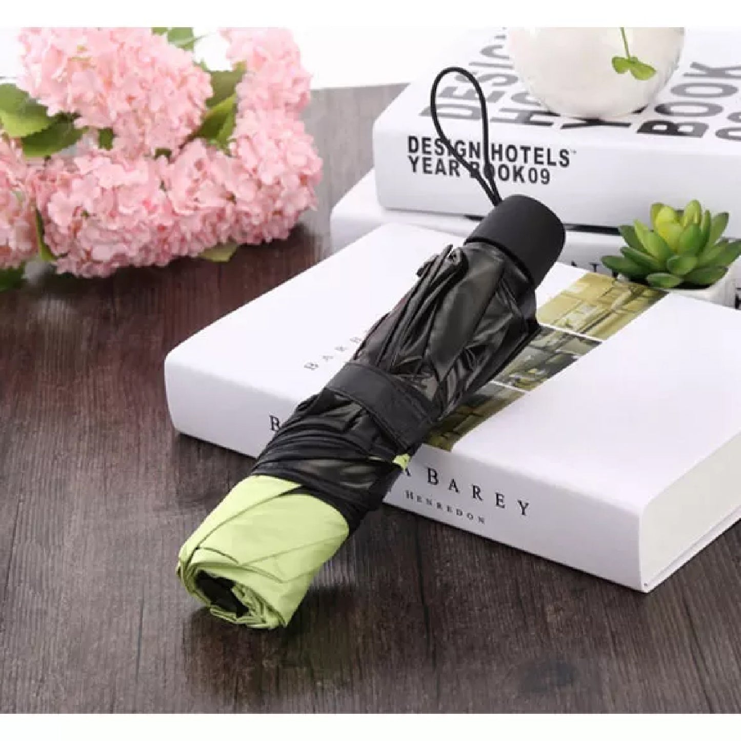Changing Secret Blossoms With Water Magic Print umbrella
