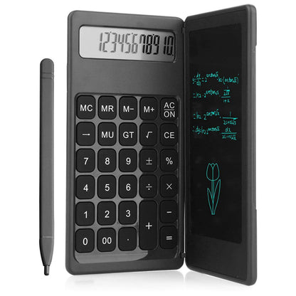 Foldable smart Calculator With 6 Inch Lcd Tablet Digital Drawing Pad Stylus Pen