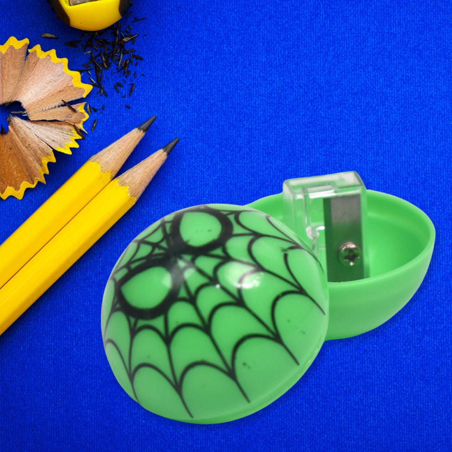 Round Shape Mix Design Pencil Sharpener (1 Pc)
