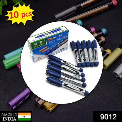 10pc Blue Marker And Pen Used In Studies And Teaching White Boards
