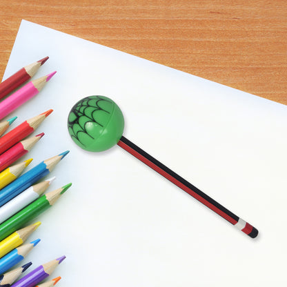 Round Shape Mix Design Pencil Sharpener (1 Pc)